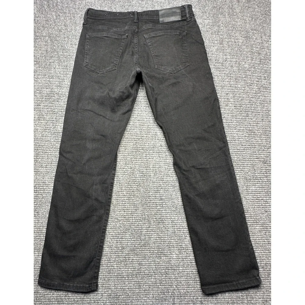 William Rast Jeans Men 34x30 Black Dean Slim Straight